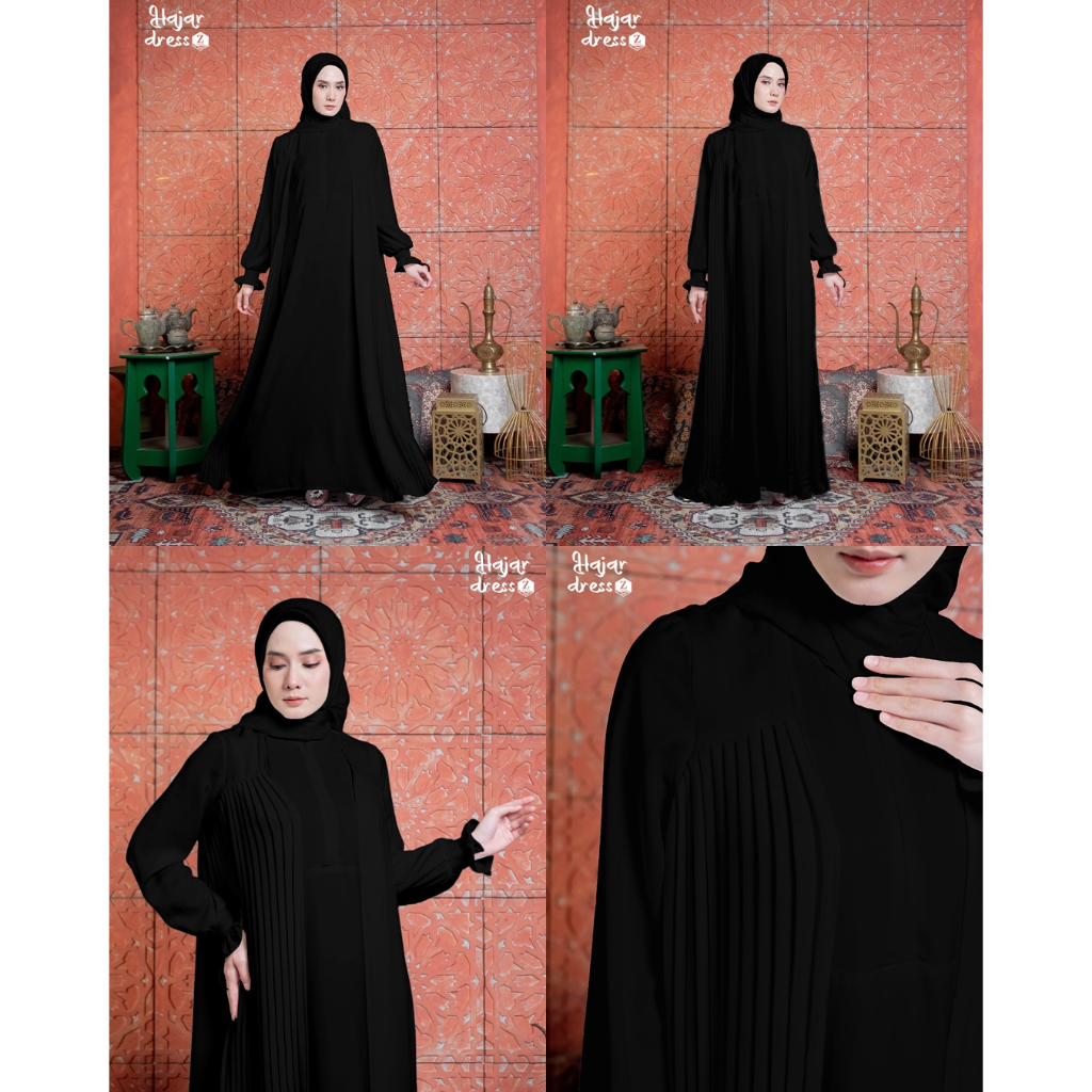 ZALIFA - HAJAR DRESS BY ZALIFA - GAMIS SET WANITA