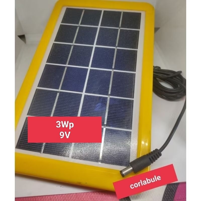 papan Solar Panel 3Wp/6v, 2Wp/6V