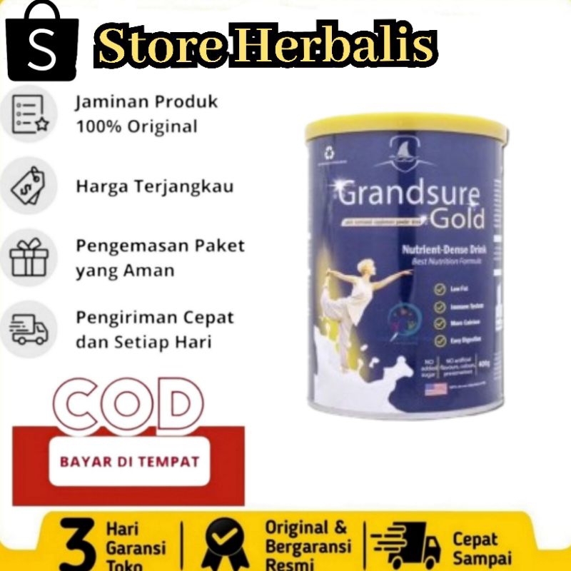 

Grandsure Gold Asli Susu Atasi Sendi Original Grand Sure Gold Herbal