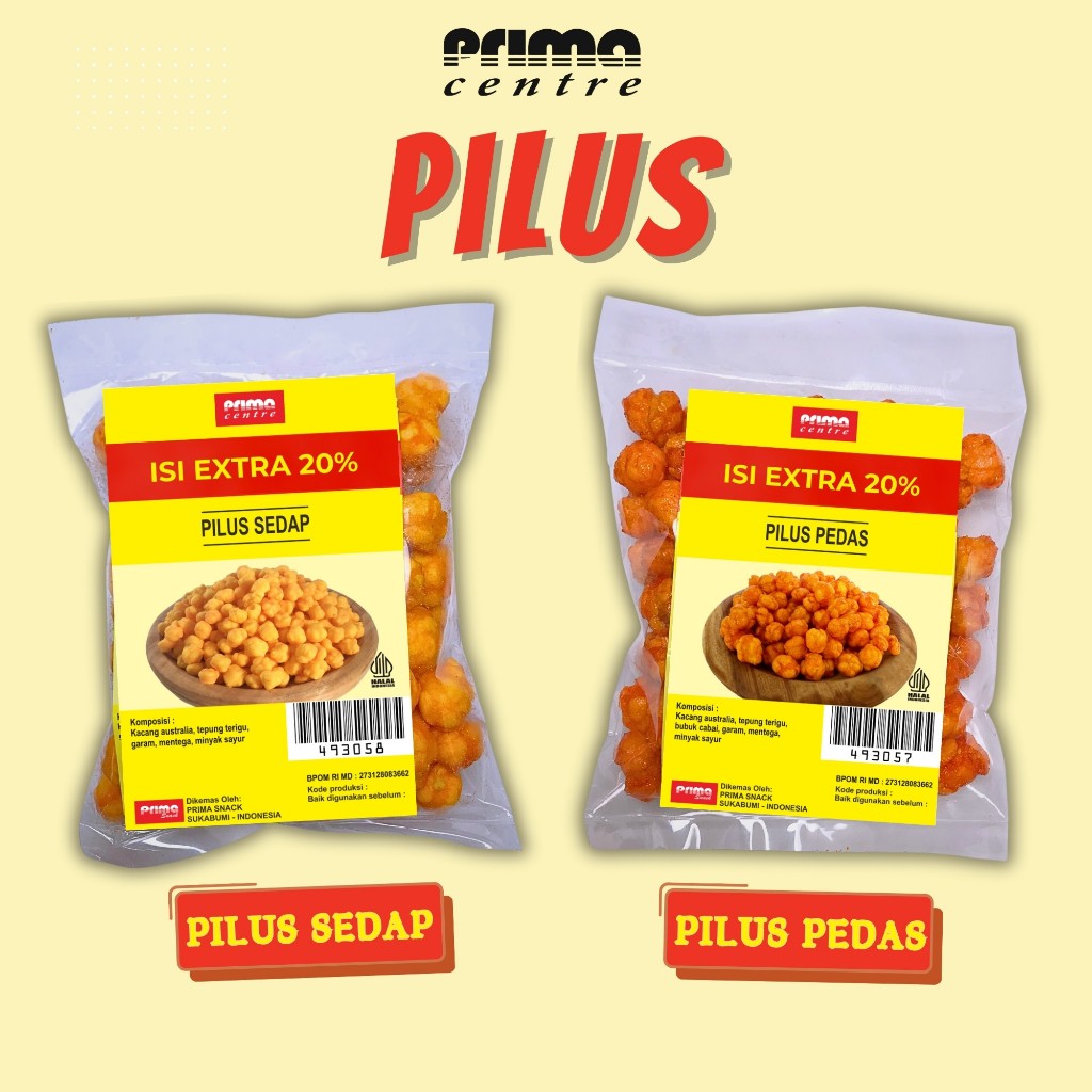 

(PS3) PILUS SEDAP JAGUNG AUSTRALIA / PILUS NGEBUT / PILUS ARAB ORIGINAL 75gr DAN PEDAS 60gr