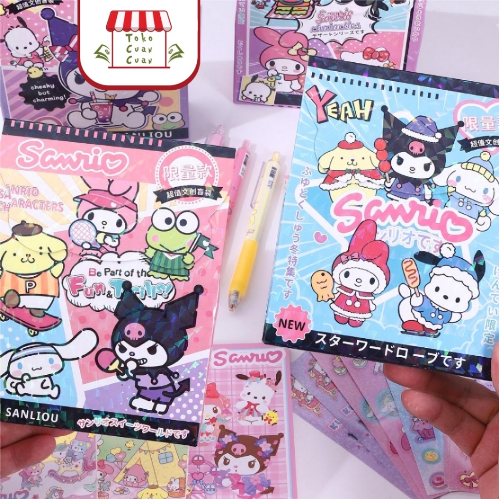 

TCC Paket Set Stationery For School Mystery Package Paket Set Alat Tulis SANRIO BlindBox Surprise Box