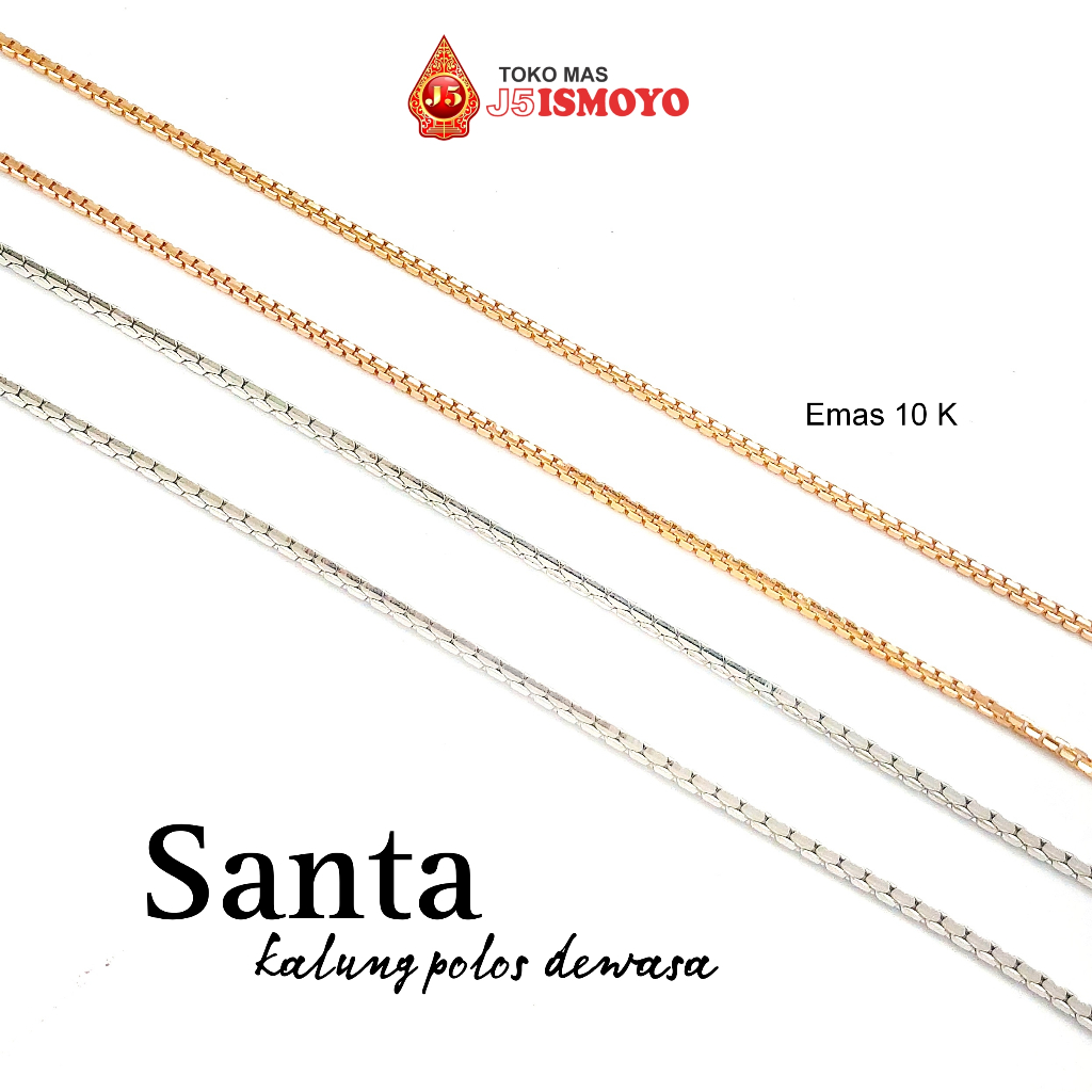 Kalung Emas Santa TM J5 Ismoyo