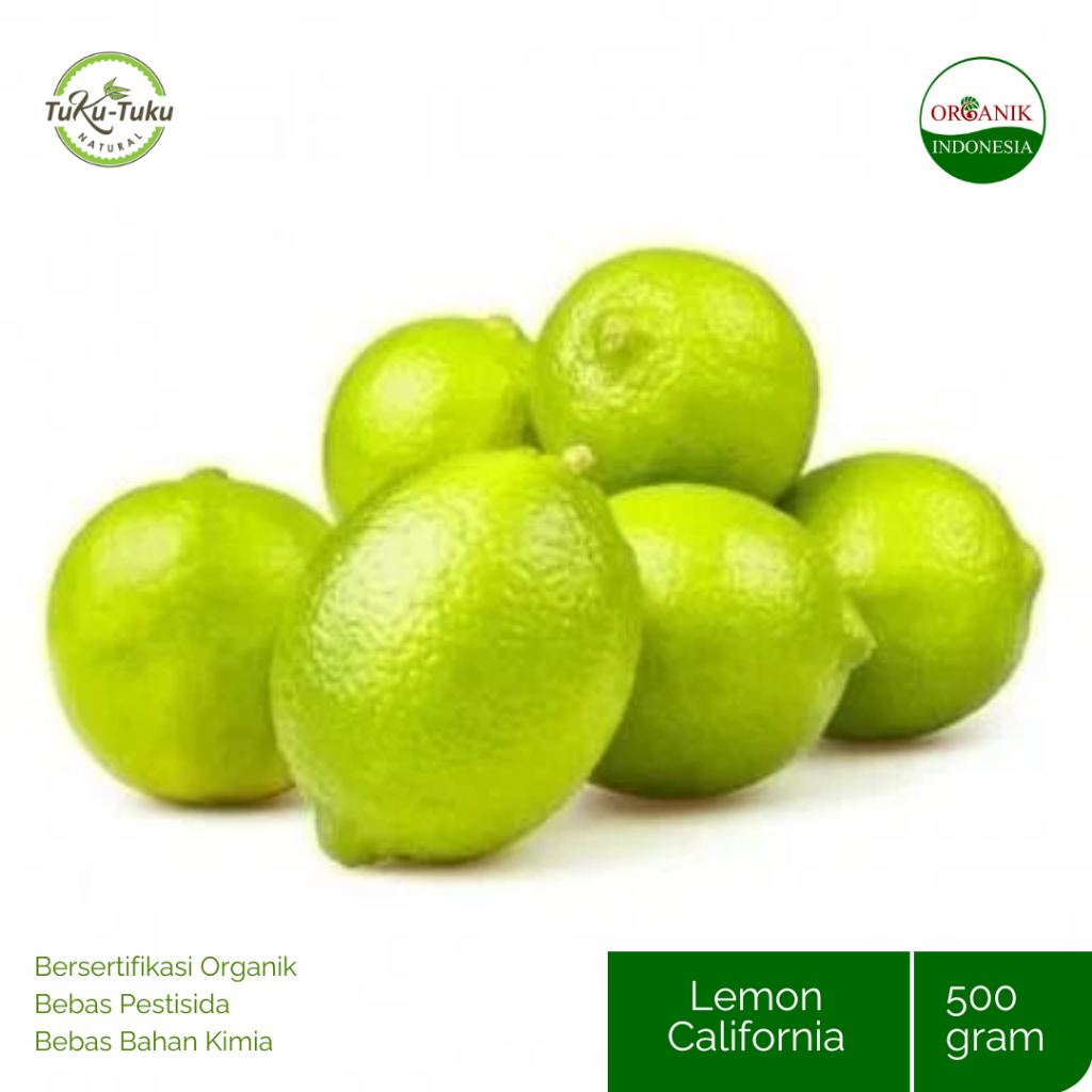 

LEMON CALIFORNIA ORGANIK BSP FARM 500GR