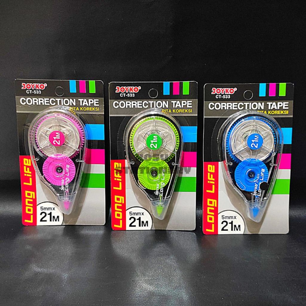 

TIPE X KERTAS / CORRECTION TAPE JOYKO CT 533