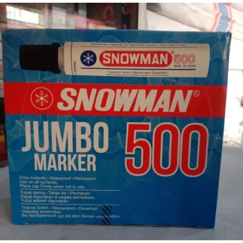 

spidol jumbo permanen / spidol jumbo / spidol jumbo 500 / spidol jumbo snowman