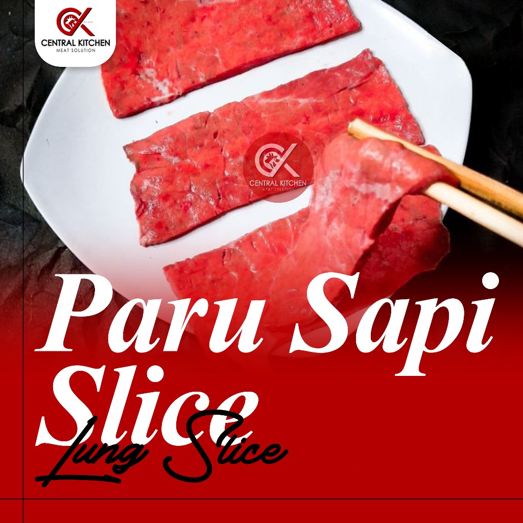 

Slice Paru Mentah / Paru Mentah Slice / Lung Slice 500gr