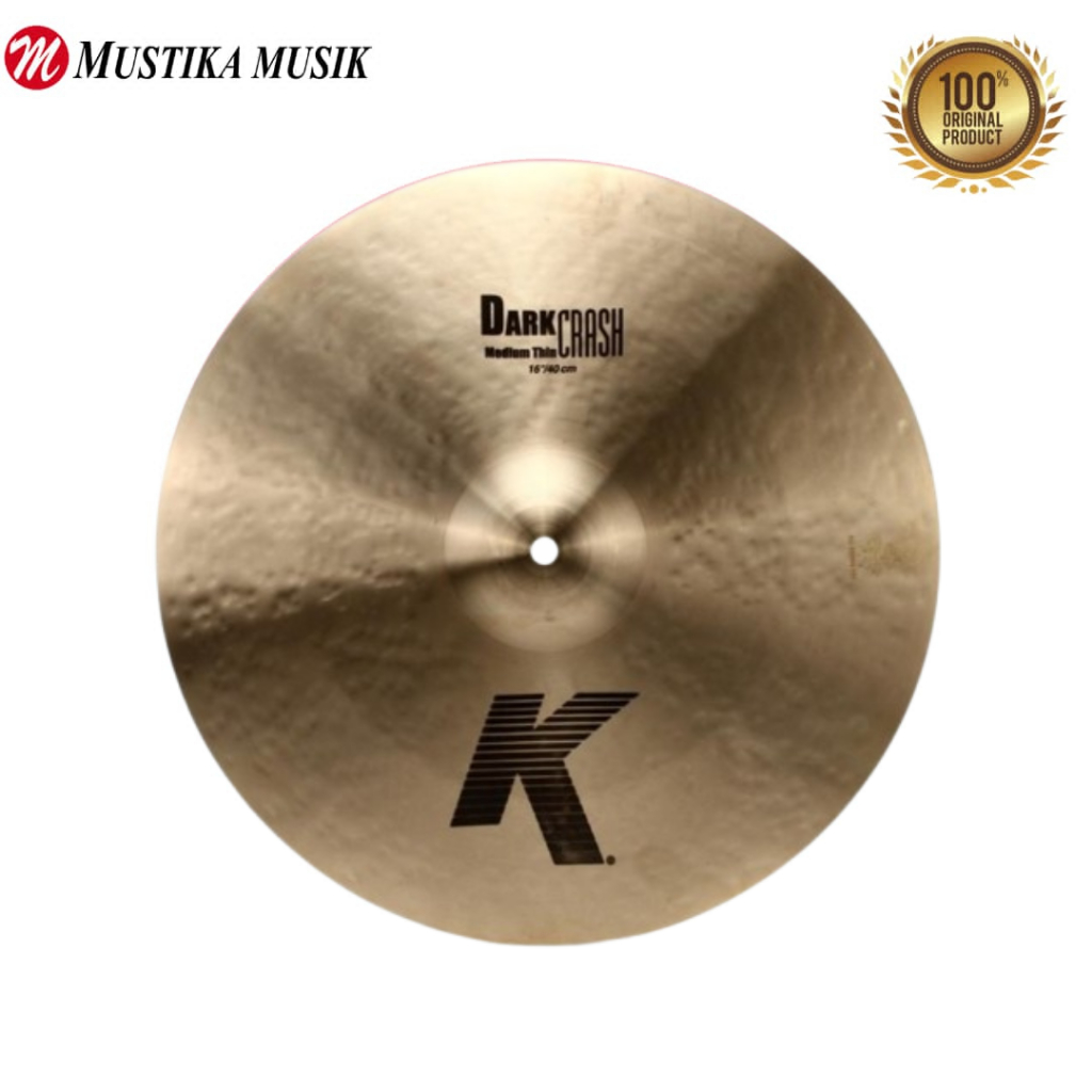 Cymbal Zildjian K K0913 16" Dark Crash Medium Thin