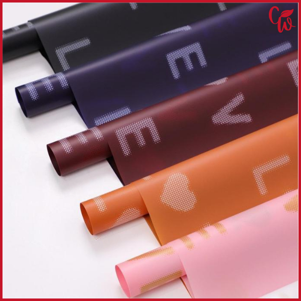 

20 Lembar Kertas Buket Bunga Cellophane Love Flower Wrapping Paper Waterproof KB6097