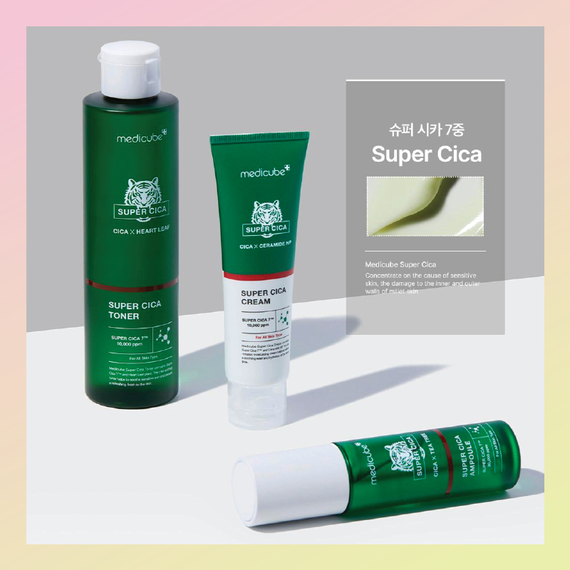 MEDICUBE Super Cica Toner | Serum | Cream [ORIGINAL PO KOREA]