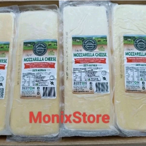 

Mozzarella Dairy Partners 2.5KG | Beston 2.5KG | Eurial Mozzarella 2.5Kg