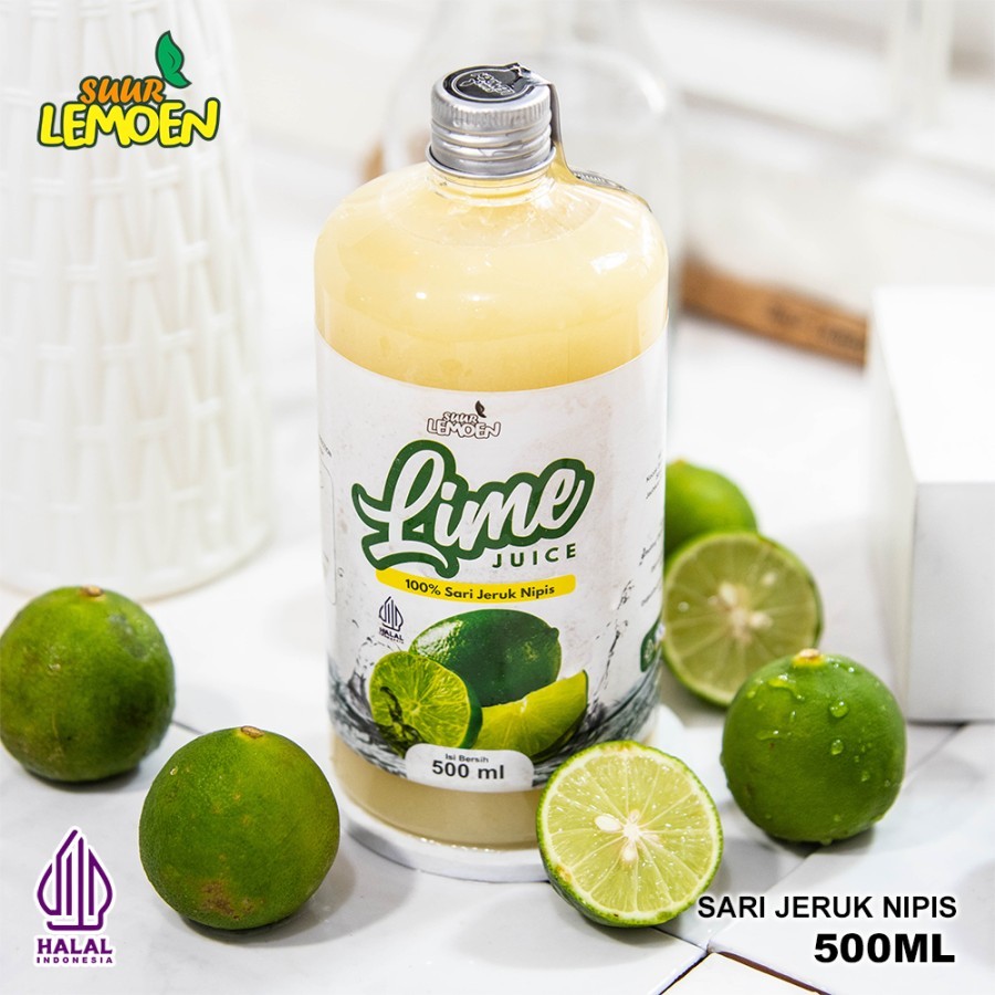 

Suur Lemoen - Sari Jeruk Nipis Murni / Pure Lime Juice 500ml - Suur Lemoen Bintara