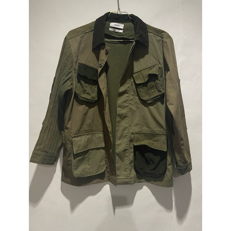 Elhaus Mismatch Jungle Jacket Olive