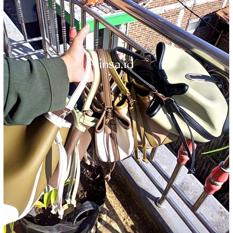 Tas serut bintang Tas serut wanita tas serut kekinian tas slingbag model korea