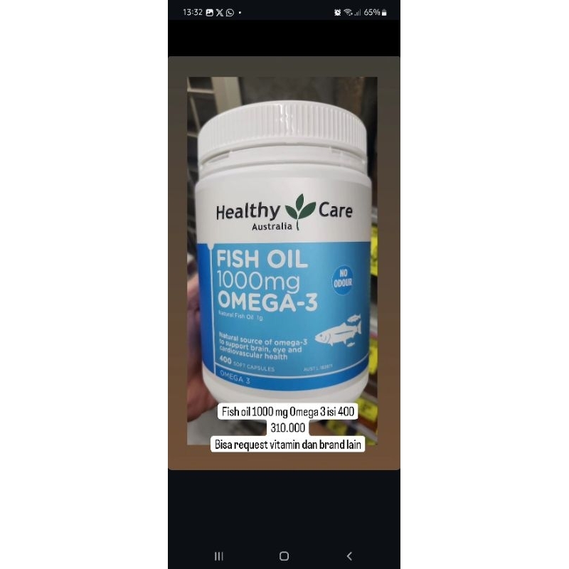 healthy care fish oil