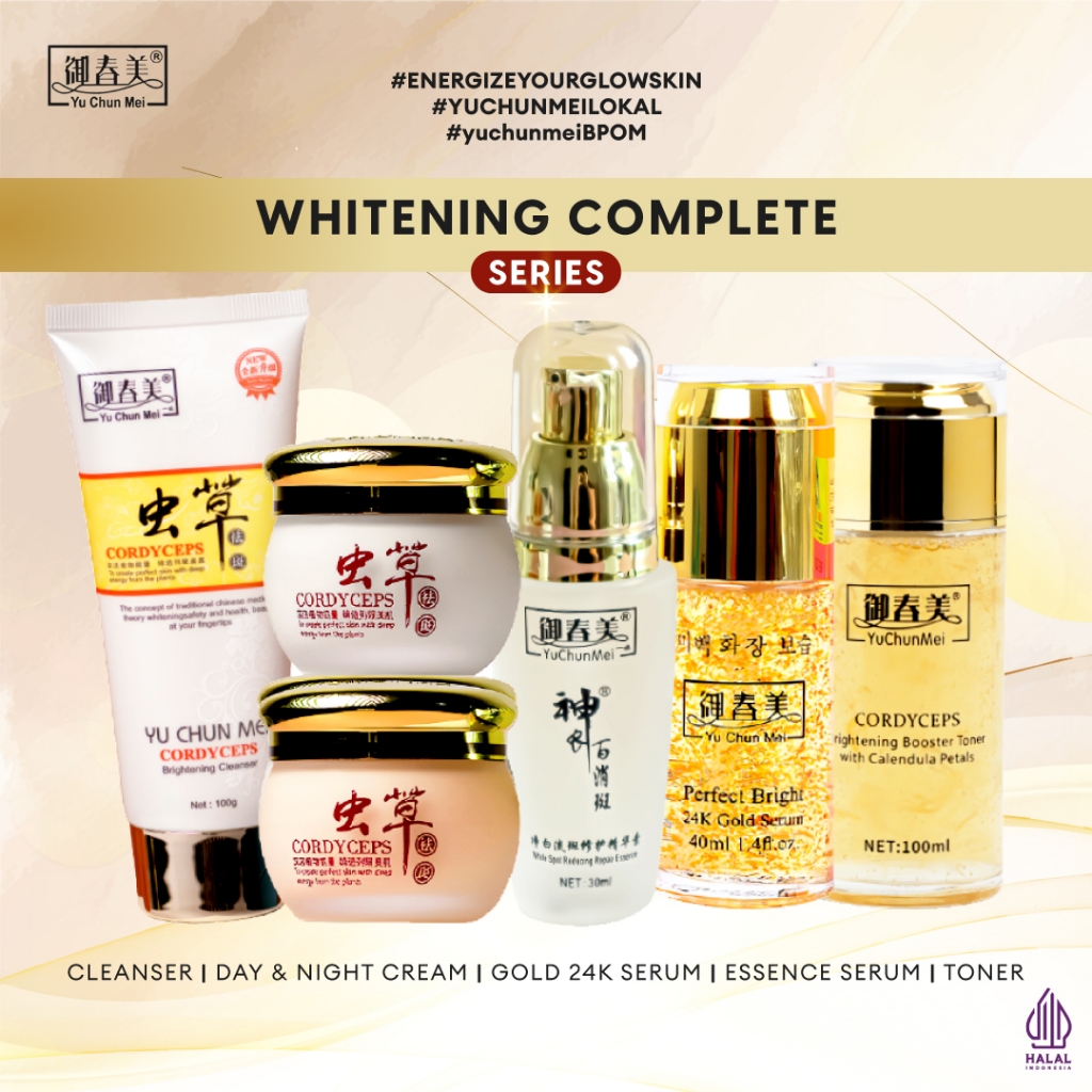 [BPOM ORIGINAL LOKAL] YU CHUN MEI Cordyceps COMPLETE KIT