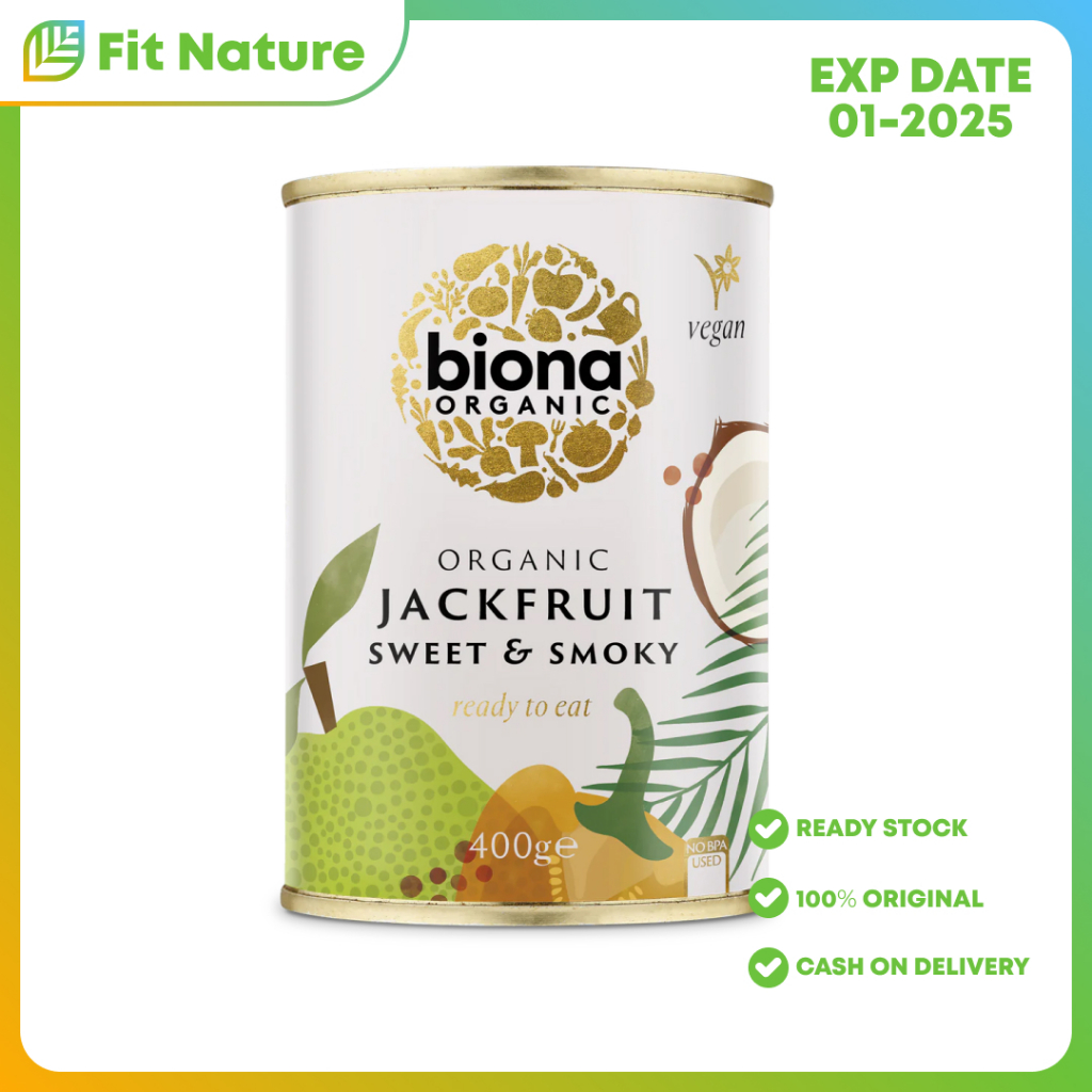

Biona Organic Sweet & Smoky Jackfruit 400 Gr