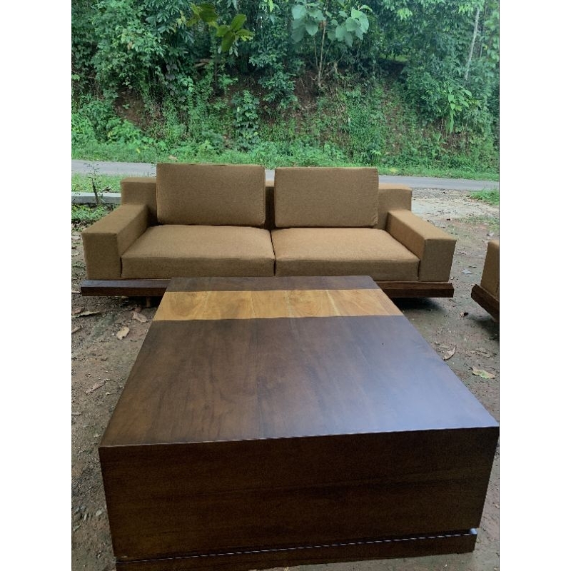 sofa minimalis kursi sofa japandis 2seater