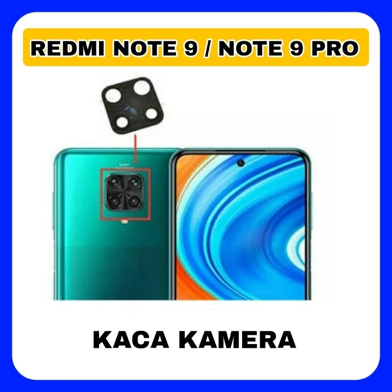 Kaca kamera xiaomi redmi note 9 / note 9 pro