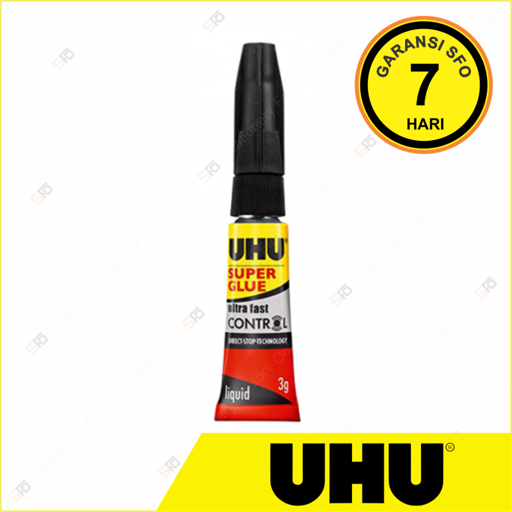 

Lem UHU Super Glue 3g - SFO Semarang Official
