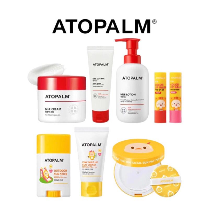 [ATOPALM] Mild Series｜Cream 100 ml / Lotion 120 ml / Infant Lotion 300 ml / Sunscreen SPF50+ 65g / S