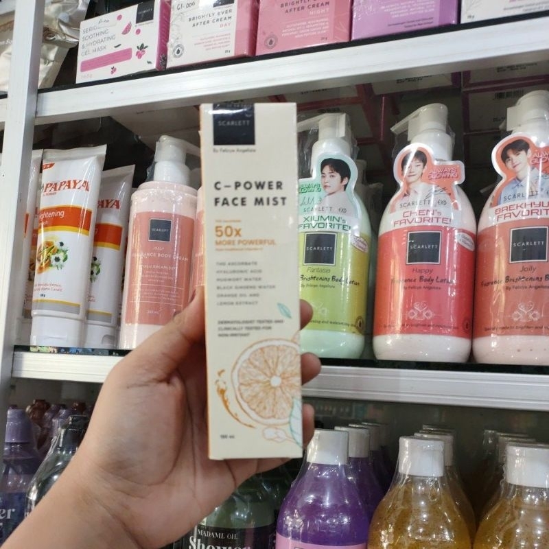 SCARLETT C POWER FACE MIST