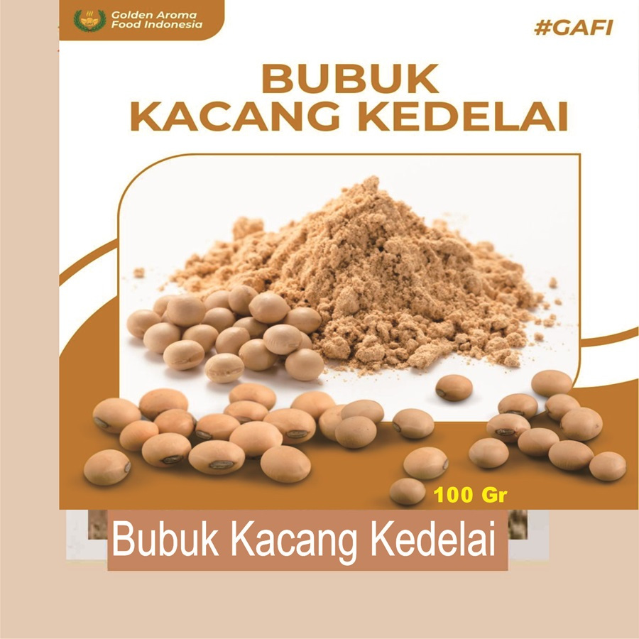 

Kacang Kedelai Bubuk Soybeans Powder Kedele Giling Halus Kering 100 Gr 1Kg Asli Tanpa Campuran Murah