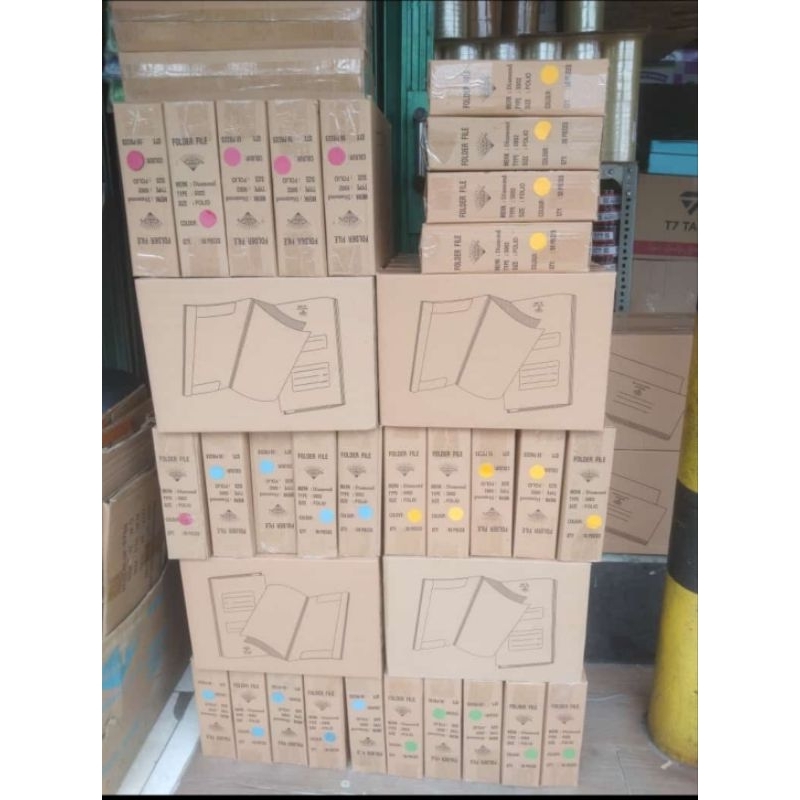 

stopmap kertas diamond 5002 merah 1 dus isi 50 pcs