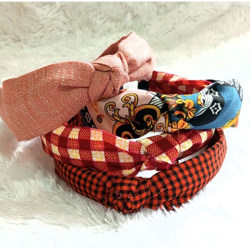 knotted headband bando wanita bando remaja
