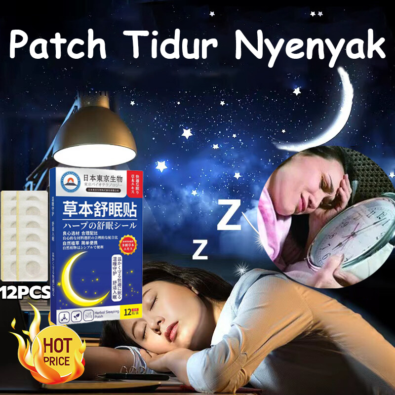 Patch Tidur Nyenyak Insomnia Sleep Patch Buat Tidur Nyenyak Susah Tidur Sleeping Patch Deep Sleep To