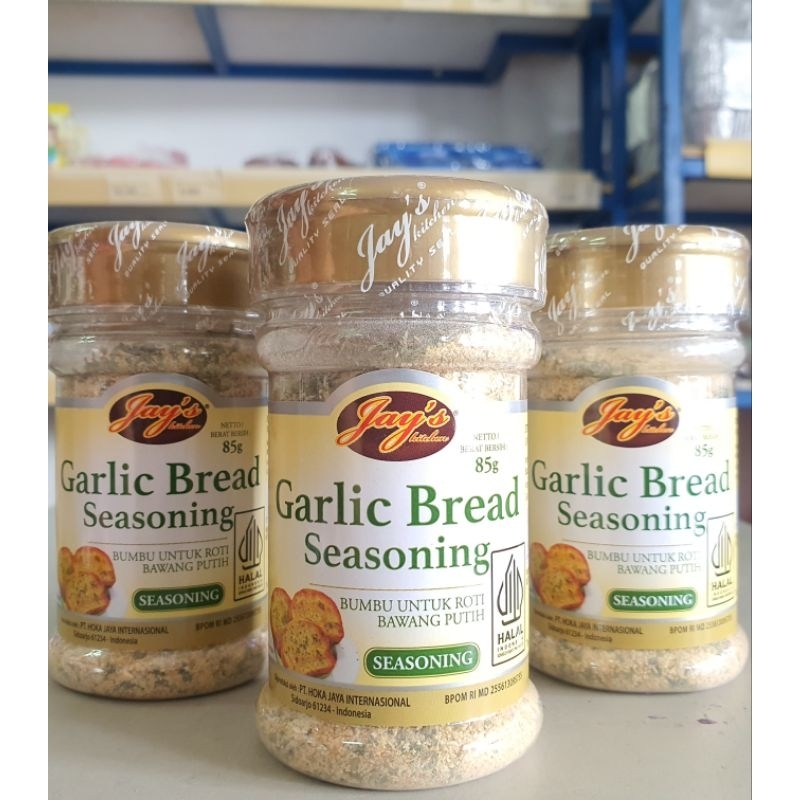 

Jay's Garlic Bread Seasoning 85Gr / Jay's Roti Bawang Putih 85Gr / Jay's Bumbu Untuk Roti Bawang Putih
