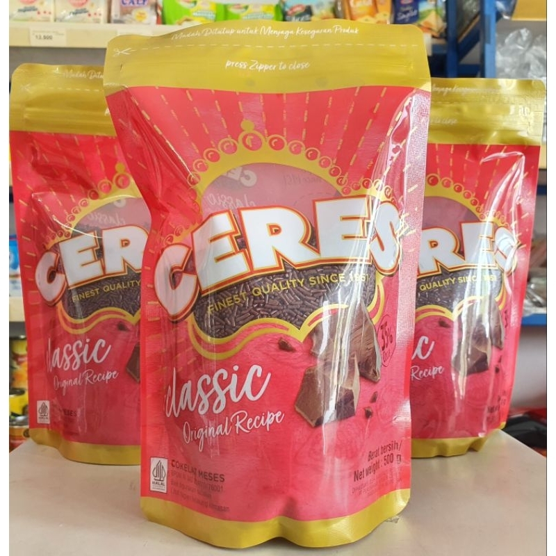 

Meses Ceres Classic 500Gr / Meses Coklat Ceres Pouch Classic 500Gr