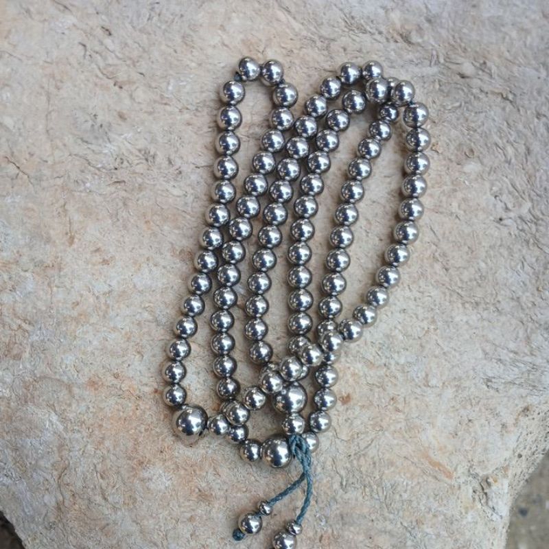 Tasbih Stainless Tasbih logam padat