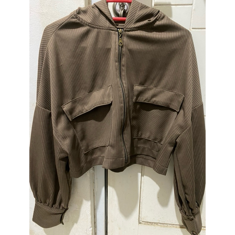 Preloved Beatrix Crop Jacket