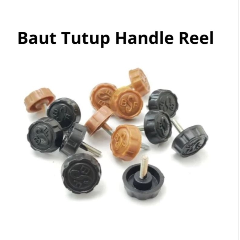 Baut Tutup Pengunci Handle Reel||Discover Reel Pancing isi 5pcs