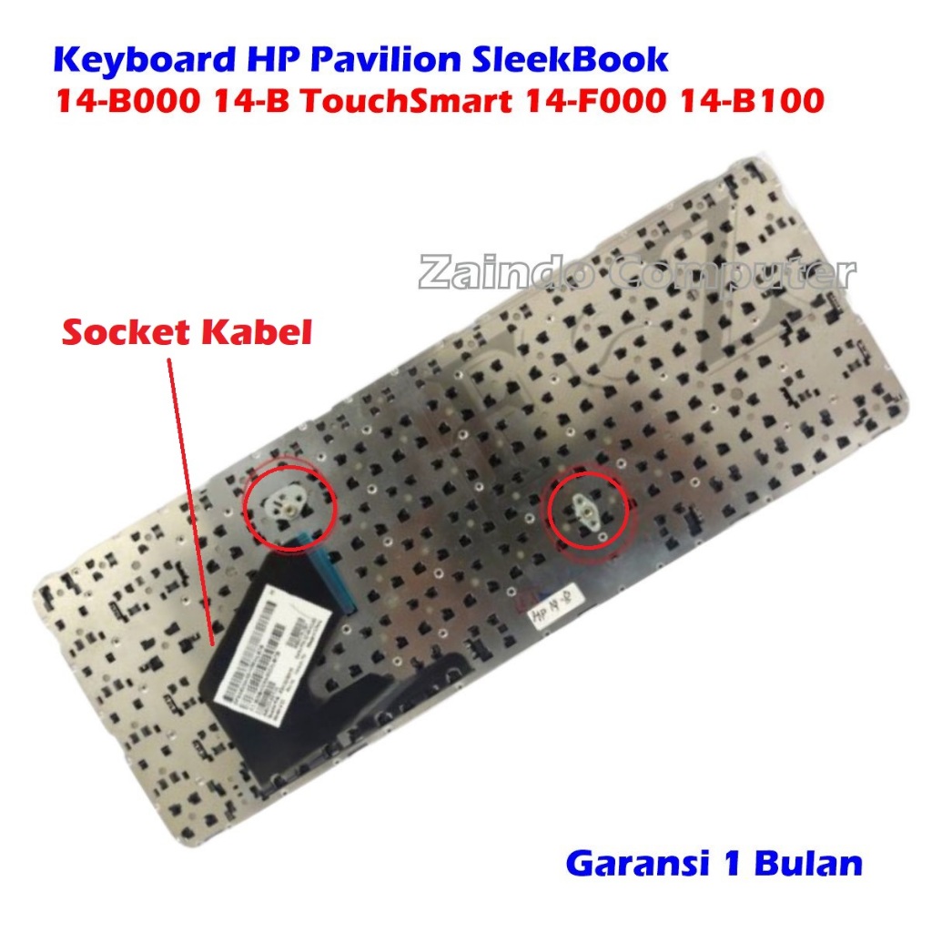 KEYBOARD HP PAVILION SLEEKBOOK 14-B 14-B000 14-B031AU 14-B016AU 14-B070TX 14-B031TX 14-B000 14-B170U