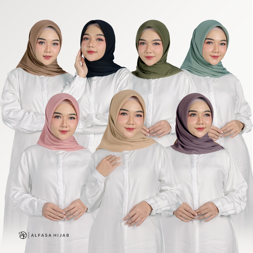 Segiempat Voal NADA SCARF - Alfasa Hijab