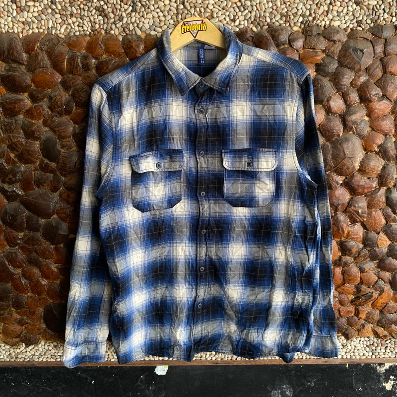 kemeja flanel veterano hnm