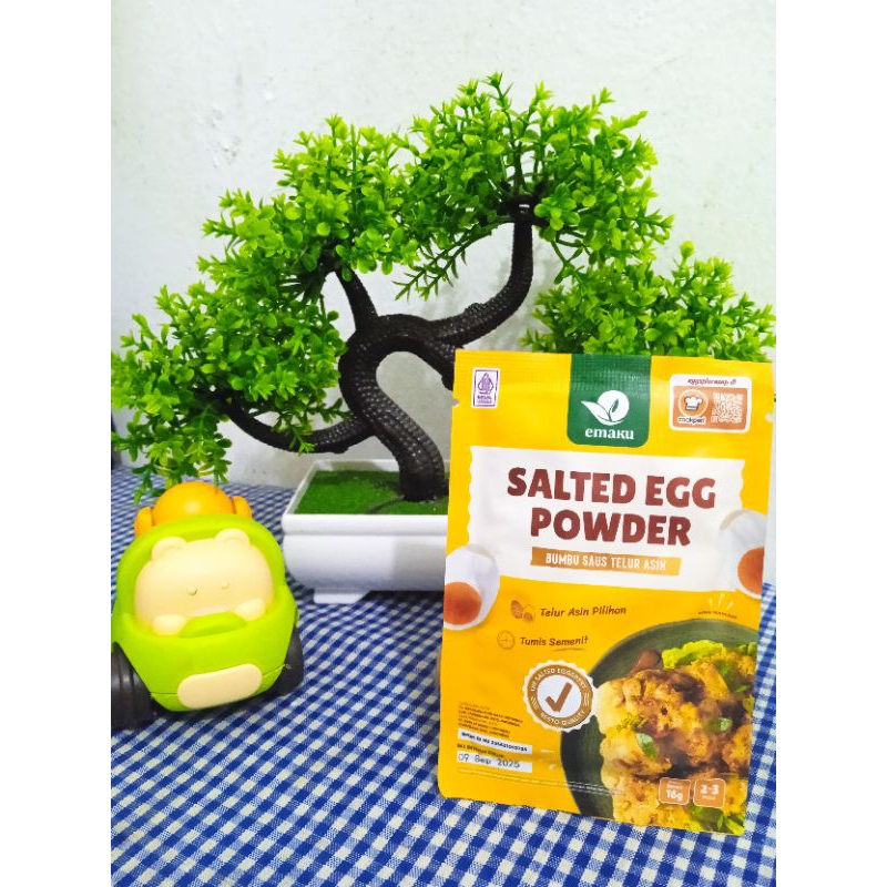 

Emaku bumbu tabur - Salted Egg