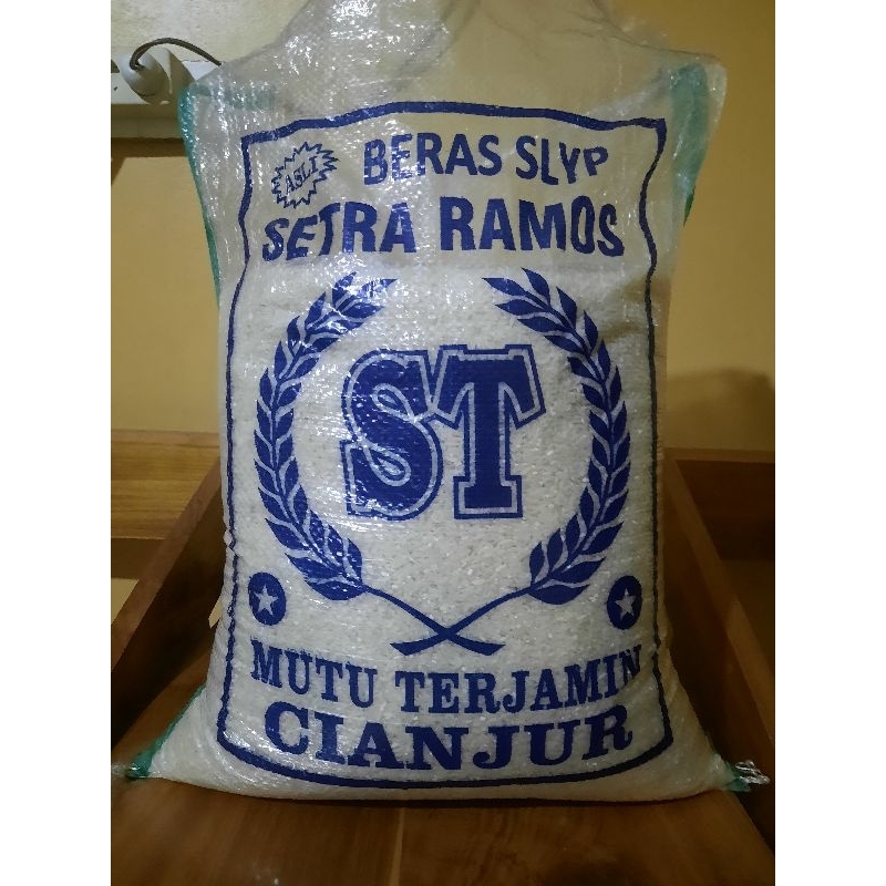 

Beras Setra Ramos 5kg asli cianjur