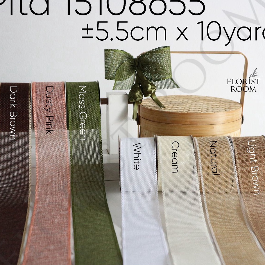 

PRODUK TREND Pita 1518655 55cm x 1 Yard Ribbon Goni