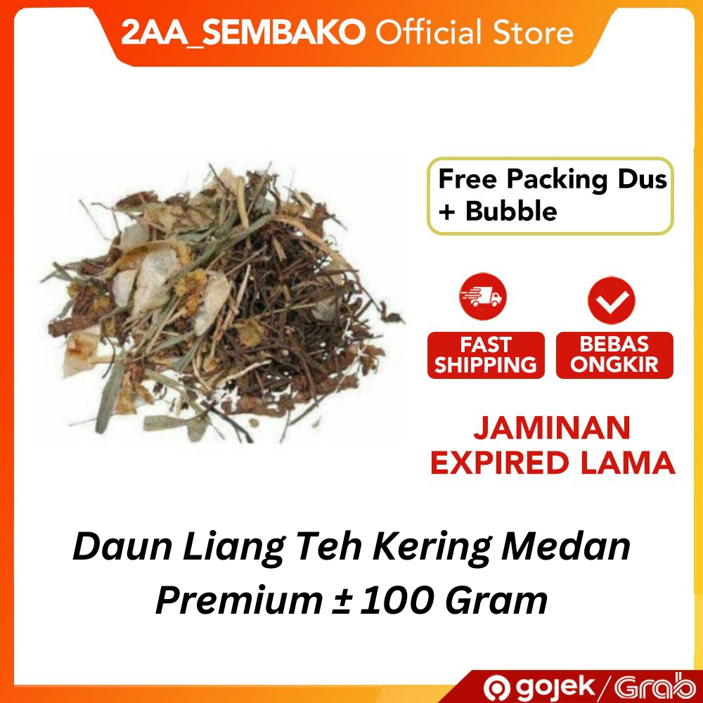 

Daun Liang Teh Kering Medan Premium ± 100 Gram
