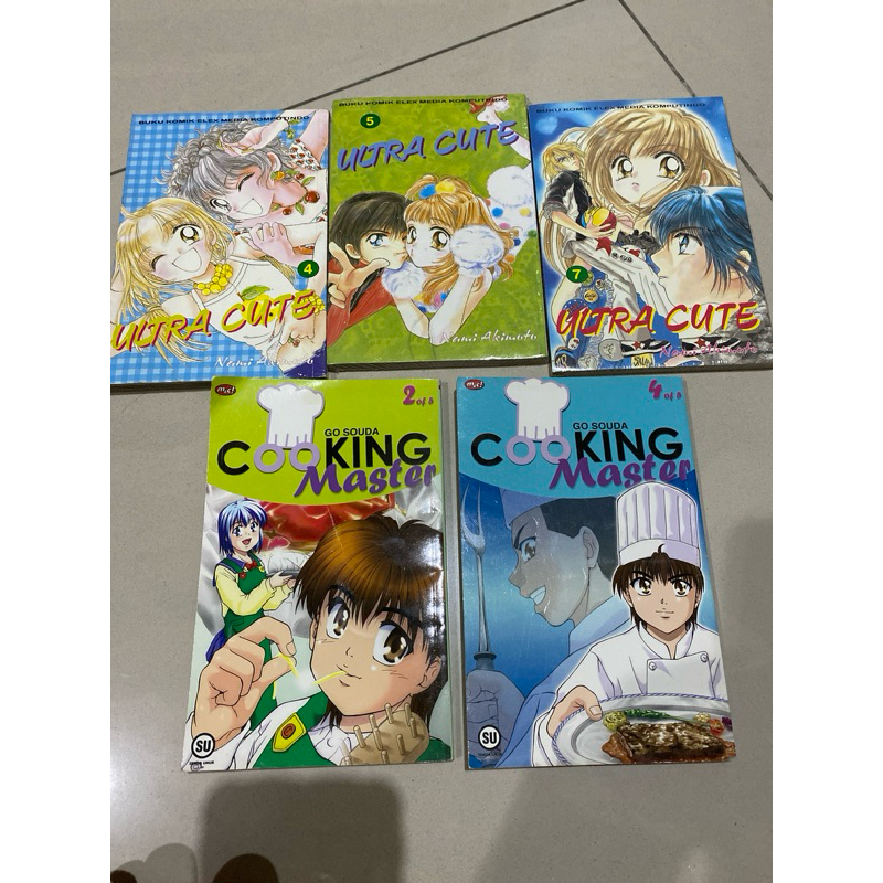 komik ultra cute 4 5 7 cooking master 2 4 komik buku bacaan anak elex media komputindo go souda buku