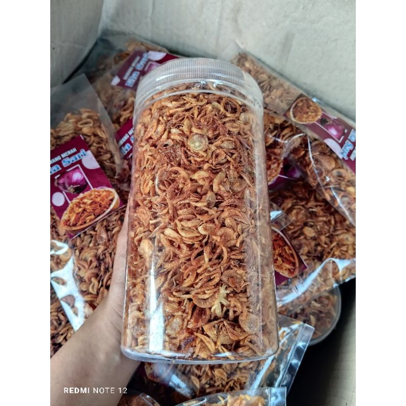 

BRAMBANG GORENG ASLI TANPA TEPUNG KRIUKK 300g BONUS TOPLES