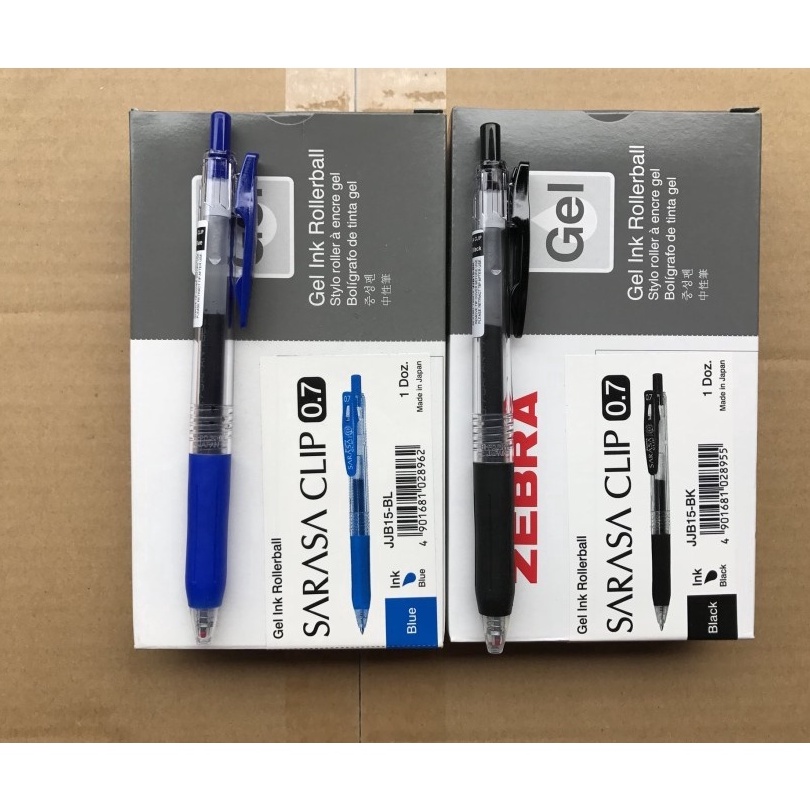 

BARU RESTOK Pulpen Ballpoint Gel Zebra Sarasa HitamBiruMerah