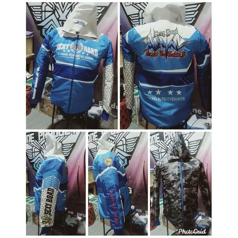 Jaket Taslan Full Printing Xtc Indonesia
