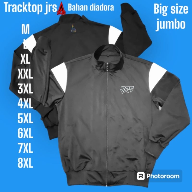 jaket tracktop pria vintage jrs jaket olahraga sport big size. jumbo