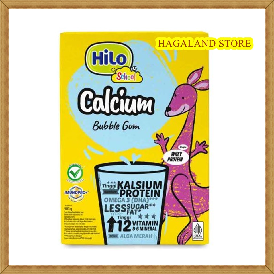 

Hilo School Calcium Bubble Gum 500 gram | Hi Lo School BubbleGum 500g