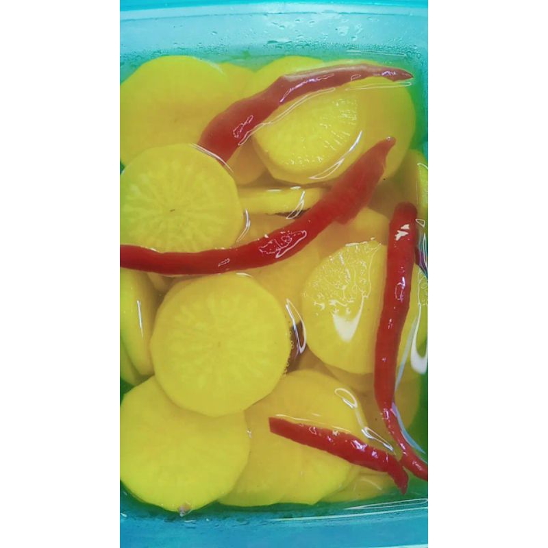

Danmuji acar lobak korea (pedas) 300g