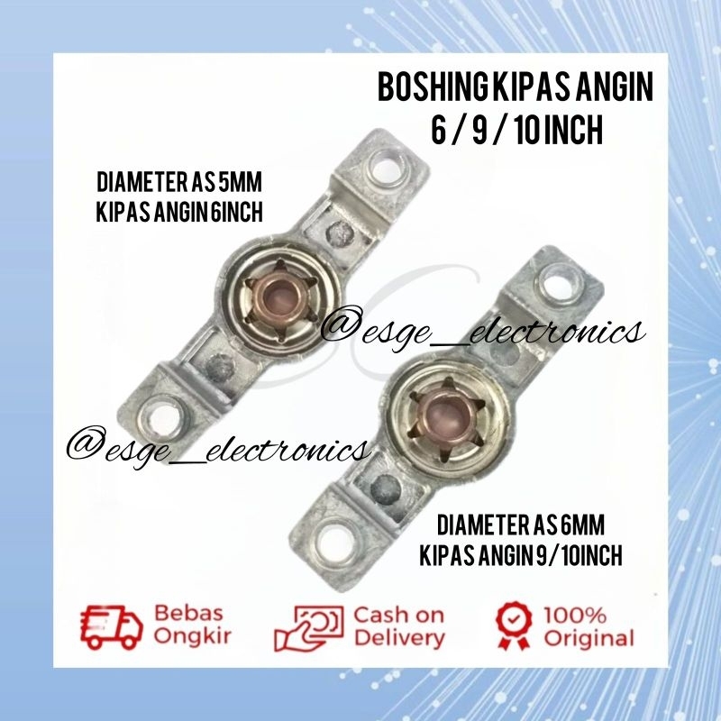 BOSING KUPING KIPAS ANGIN 6 INCH BODY KECIL BOS KUPING KIPAS ANGIN DUDUK 6 INCH BOSHING KIPAS KUPING