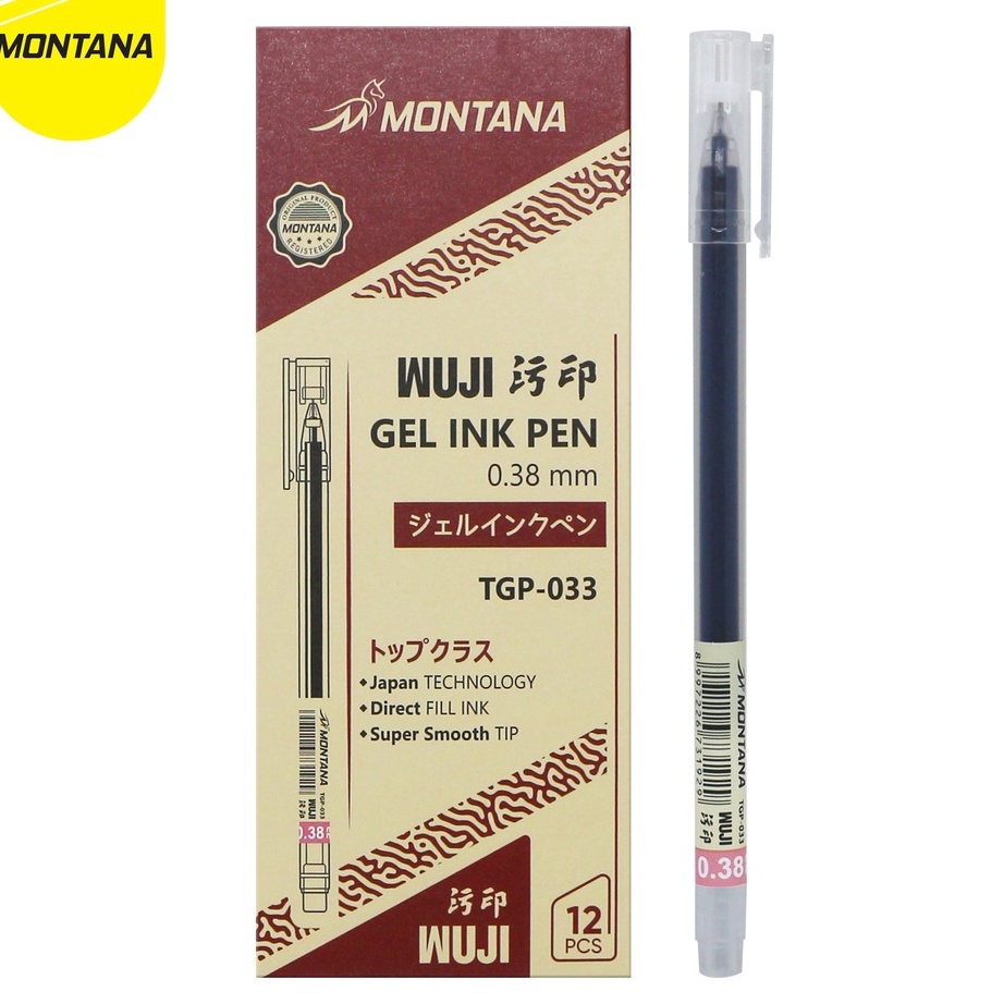 

SPESIAL AWAL TAHUN MurahMurahATK Gel Ink Pen Ballpoint Gel 38 mm TGP33